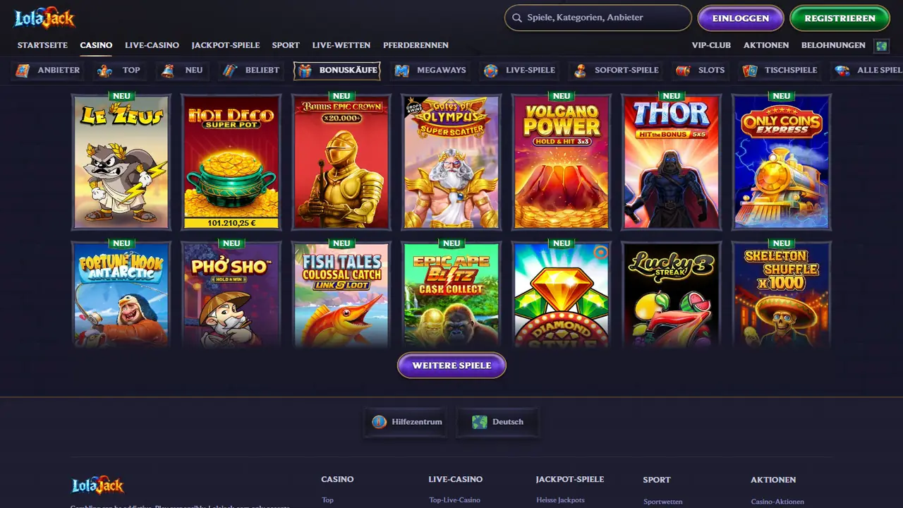 Lolajack – Bonus-Buys Lolajack Bonus-Buys
