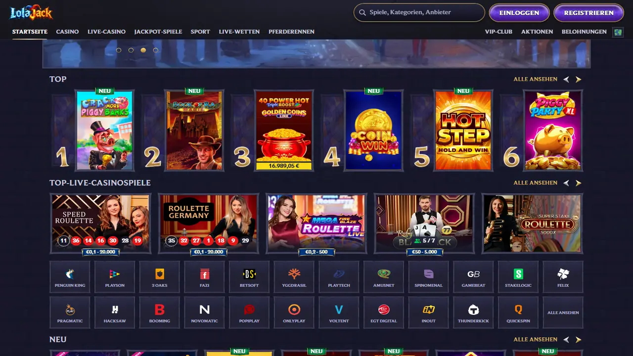 Lolajack – Startseite Lolajack Startseite