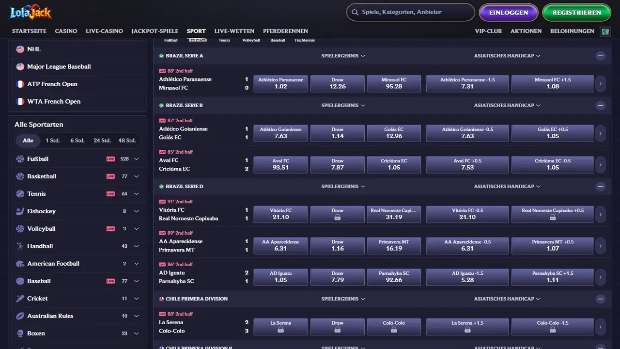 Lolajack – Sportwetten Lolajack Sportwetten